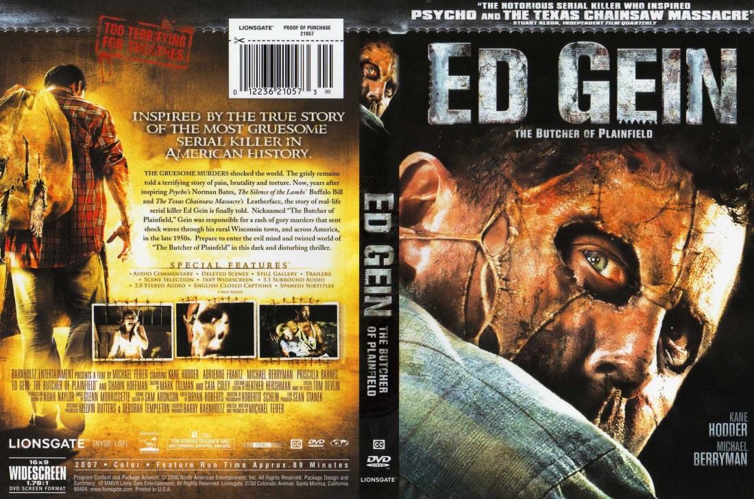 Ed Gein The Butcher Of Plainfield